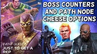 Best Path and Boss Counters for Thronebreaker Difficulty | Quest Guide | Marvel Contest of Champions