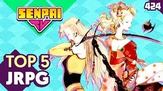 DESAFIO TOP 5 SENPAI TV: MELHORES JRPG POR CLAYTON | SENPAI TV #424