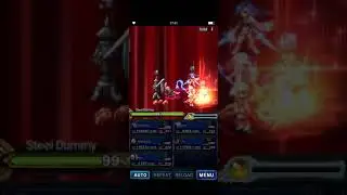 FFBE - Steel Dummy. Low Budget build and 3 turns K.O (NV Elena)