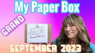 My Paper Box GRAND September 2023 | Personalized Note Pads | + 50% off