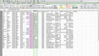 formating csv from coach online office