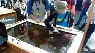 Fruit Ninja on our 60-inch table at PAX West 2011