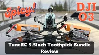 TuneRC 3.5inch DJI O3 or O4 Toothpick Bundle is a Great Deal