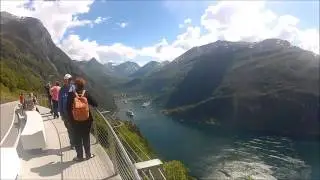 &Oslash;rnesvingen ovenfor Geiranger