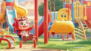 🎠🎶 The Playground&rsquo;s Swing and Slide | Fun Kids Song! 🤸&zwj;♂️✨