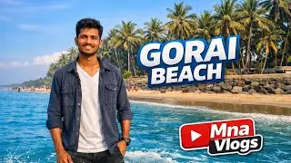 This Beach⛱️ in Mumbai is UNREAL 😱 | Gorai Beach Vlog