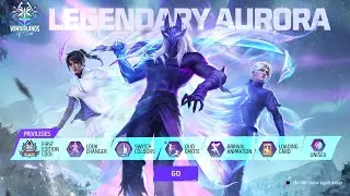 FREE FIRE NEW LEGENDARY AURORA EVENT!!!!