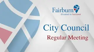 City Council Regular Meeting - 7pm