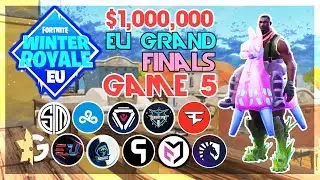 1 000 000 долларов США 🥊 Гранд-финал EU Winter Royale🥊 Игра 5 (Fortnite)