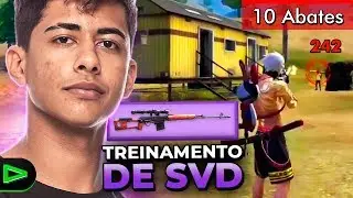 ESTOU TREINANDO COM A  SVD NO FREE FIRE!!