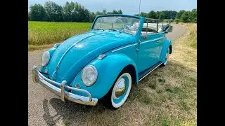 Volkswagen kever cabriolet 1962, beetle convertible 1962 Sold