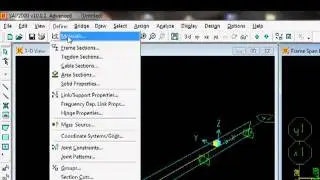 C&aacute;lculo de viga continua con Sap2000.mp4