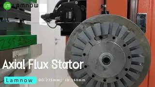 Axial Flux Motor Stator Lamination Core In China | OD:235mm ID:160mm
