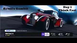 NFS No Limits Rebel's Gambit Ford Model 18 - Day 1 (Think Fast)
