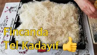 FİNCANDA CEVİZLİ TEL KADAYIF TATLISI 👌