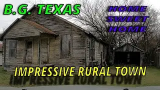 BLOOMING GROVE TEXAS: Impressive RURAL town