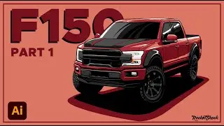 Truck illustration- ford F150 LIVE broadcast PART 1