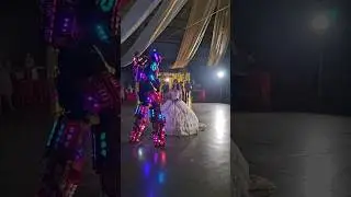 LED ROBOTS SHOW #ledrobots #robot #viral #ledlights #led #ElRojito #shorts