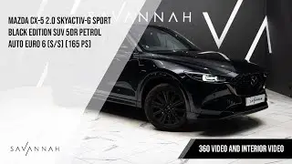 MAZDA CX 5 2 0 SKYACTIV G Sport Black Edition SUV 5dr Petrol Auto Euro 6 ss 165 ps