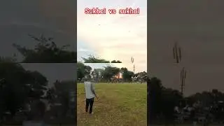 SUKHOI VS SUKHOI‼️NGADU LAYANGAN CORE #kites #layangan #pipacombate #benanglayangan