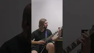 New Thrash Riff 16. Sound kinda like gojira #metal #metalguitarriffs #guitar #thrash #gojira #riff