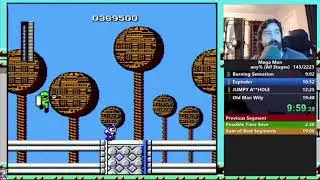 Mega man 1 (Rockman 1) Any% All stages 19:41
