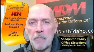 Sandpoint Realty Inside Office Directions - Once you park on either Olive Street or in the parking.