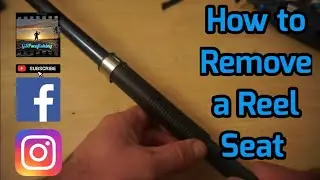 How to Remove a Reel Seat from a Fishing Rod