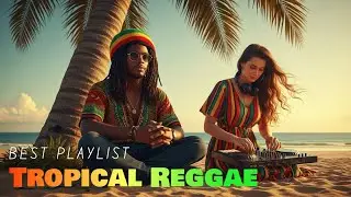 Tropical Reggae Love 2025 🌴 Sweet Guitar Flow 🎶 Relaxing Island Romance