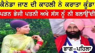 ਕੈਨੇਡਾ ਭੇਜੀ ਪਤਨੀ ਪਿੱਛੇ ਜਾਣ ਦੀ ਐਨੀ ਕਾਹਲੀ ਕੀਤੀ ਕਿ ਪੈ ਗਿਆ ਰੌਲਾ #bassishow #joginderbassi #gaundapunjab