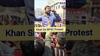 Khan sir in BPSC protest #khansir #bpscprotest #bpsc #khansir#video#viral #ytshorts #shortsfeed #kgs