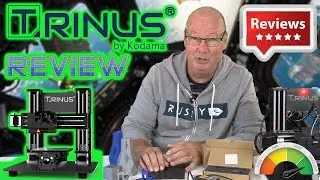 Kodama Trinus 2 in 1 Laser Engraver and 3D Printer Review! With Discount Code!
