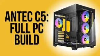 Antec C5 Build: I Built Our Dream PC Setup! Full Unboxing + Build Breakdown 💻🔧