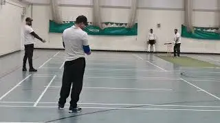 Lutonian Crystal Sports Indoor Cricket League at Denbigh High. Saanwal Tigers beat Luton Stallions.