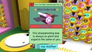 Bee Swarm Simulator - Gifted Mythic Bee with Royal Jelly