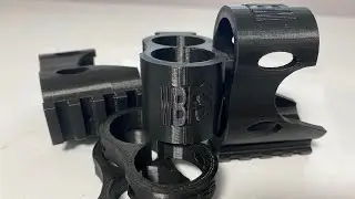 Visually demonstrating the effect a barrel band has on a airventuri avenger see description