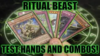 HOW TO PLAY A RITUAL BEAST DECK! TEST HANDS AND COMBOS! (JUNE 2020) YUGIOH!