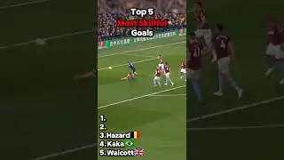 Top 5 Most Skillful Goals In Football #soccershorts #football