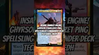 🔥 INSANE Damage Engine! Ghyrson Starn Izzet Ping Spellslinger Commander Deck Tech #MTG #EDH