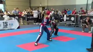 Tirill Næss v Stefanie Megerle Hungarian Kickboxing World Cup 2025