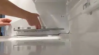 Remove KitchenAid refrigerator left end cap W10122078