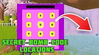 BARBIE ESCAPE 2 HORROR FORTNITE CREATIVE 2.0 - SECRET BOMB CODE LOCATIONS MAP - 5929-3445-2210