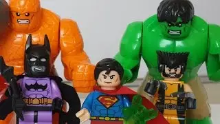 Testing: Lego Heroes Original Lego VS Chinese Bricks Minifigures