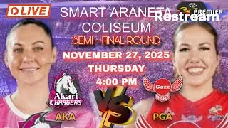 🔴 LIVE SCORE UPDATE SEMIFINALS AKARI CHARGER VS PETRO GAZZ PVL REINFORCE CONFERENCE