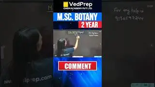🎓📚 M.Sc. Botany | 2 year programme | 4 Semester @VedPrepBiologyAcademy #mscbotany #botanyclasses
