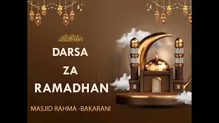 DARSA BAADAL ASR || MASJID RAHMA BAKARANI