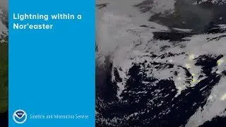 Lightning Associated with March 7, 2018 Nor'easter
