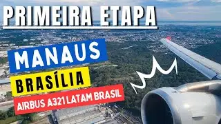 Lindo som dos motores IAE V2500 do Airbus A321-231 da LATAM - MAO x BSB