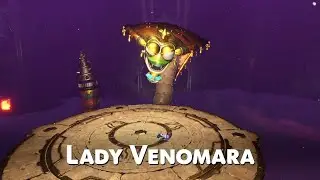 ASTRO BOT Lady Venomara Boss Fight Gameplay - Serpent Starway Boss