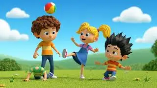 Little Kids Playing in the Park & Lion&rsquo;s Car Ride 🦁🚗Kids Park#cartoon